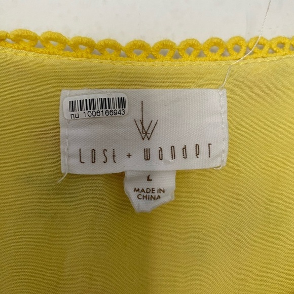 Anthropologie Lost + Wander Mango Tango Wrap Top - Picture 4 of 7